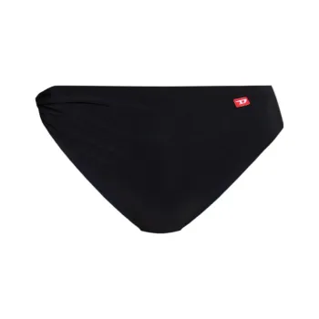 DIESEL BFPN Aishtwist Logo Patch Bikini Bottoms