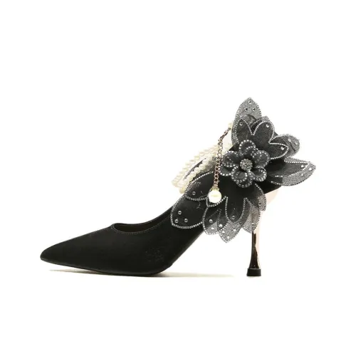 City Camel Slim Heel High Heels Women's