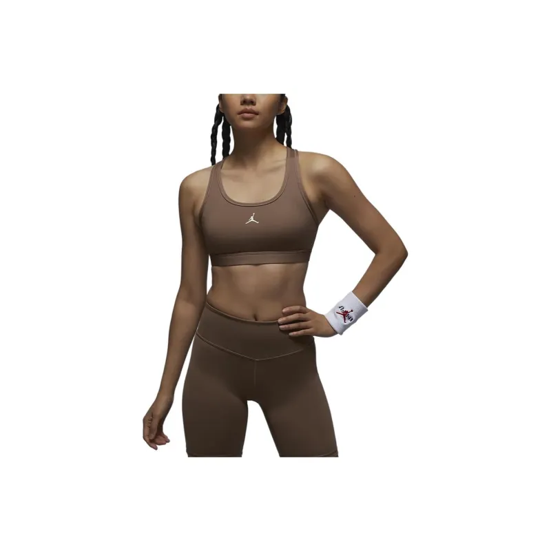 Jordan Sport Jumpman Sports Underwear Women's Ancient Brown/White-0