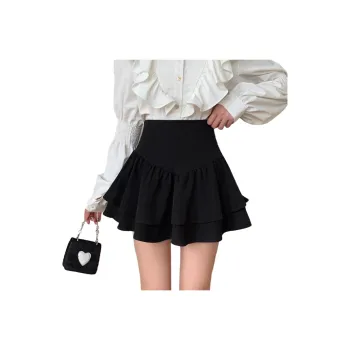 ROBINHOOD Casual Short Skirts Women's Black