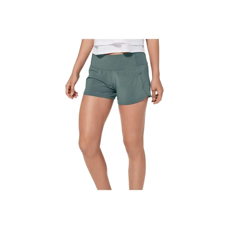 Lululemon Run Times Sports Shorts Women's Gray Lake Green-0