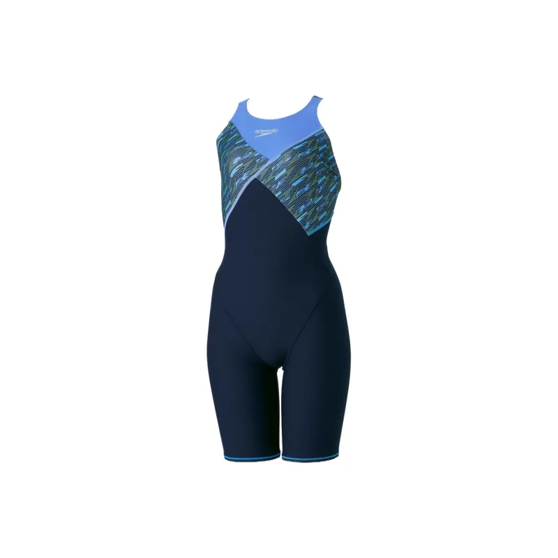 Speedo Boon Float Turns Kneeskin One piece Swimsuit Women's-5