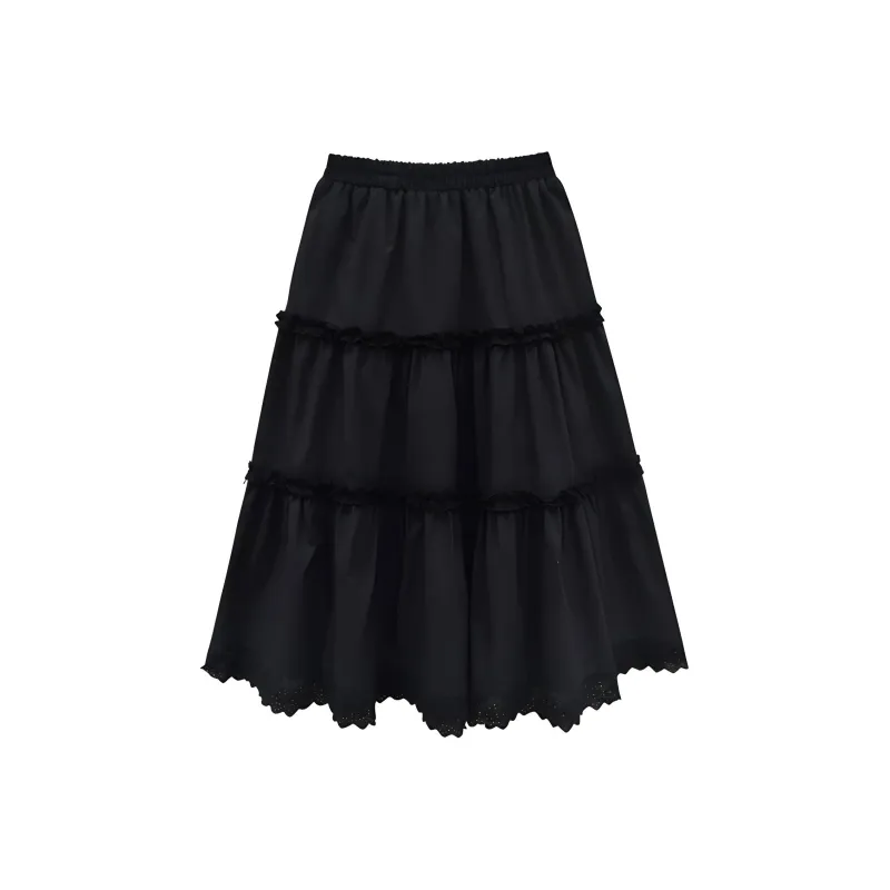 HTMEME Casual Long Skirt Women's-4