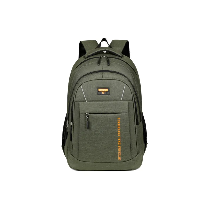 H YXIANG Fabric Backpack Regular Unisex Multicolor-7