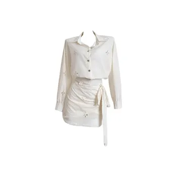 HAPG Two Piece Skirt Sets Women's