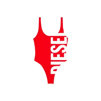 DIESEL Bfsw Kylia Logo Printed High Cut Swimwuit