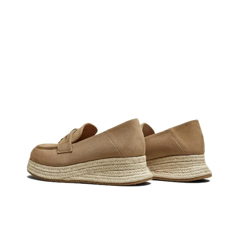 BASTO Loafers Women's Apricot, Beige-3
