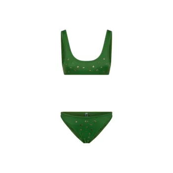 REINA OLGA SS24 Bikini Women's Emerald Green