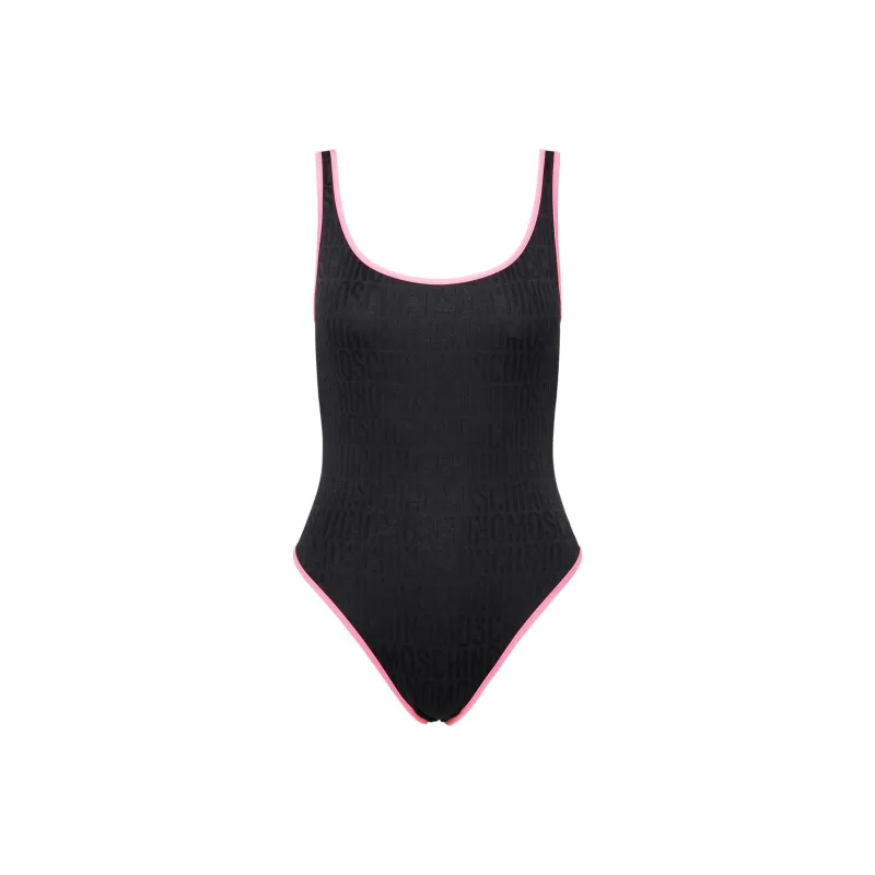MOSCHINO Logo Printed One Piece Swimsuit-0