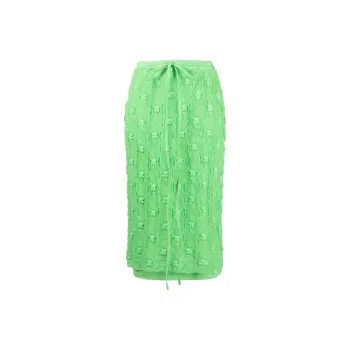 REJINA PYO Casual Long Skirts Women's Green