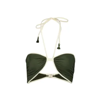 Johanna Ortiz Bikini Women's Army Green