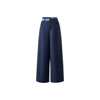 FOASIS Casual Pants Women's Navy Blue