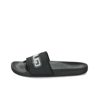 Quiksilver Rubber Sole Abrasion Resistant Slide Slippers Men's Black