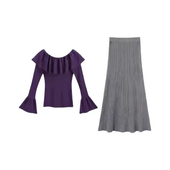 JOSR Two Piece Skirt Sets Women's