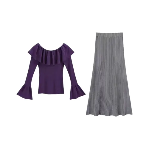 JOSR Two Piece Skirt Sets Women's