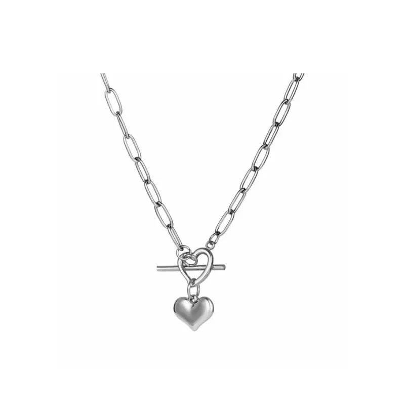 TRIDENT Titanium Steel Necklaces Unisex-0