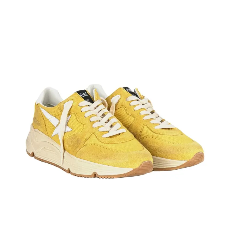 Golden Goose Low Top Casual Shoes Women's Yellow-2