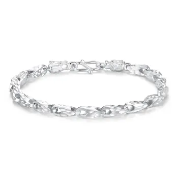 Original Summer S990 Silver Pure Silver Bracelets Unisex