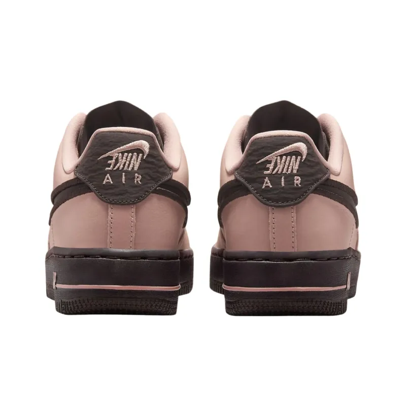 Nike Air Force 1 Anti Slip Wear Resistant Low Top Skateboard Shoes Women's Pink-4