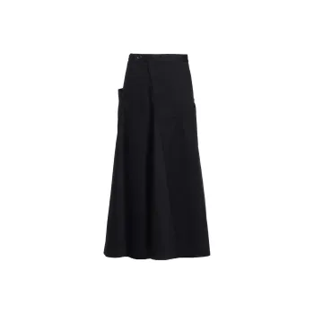 Yohji Yamamoto Panelled Skirt