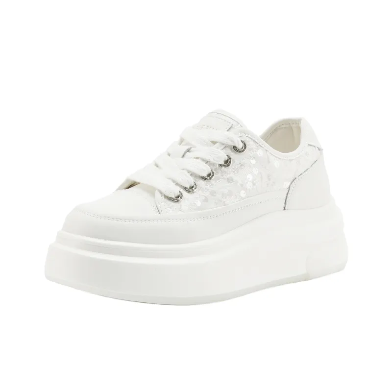 FIVE PLUS Anti Slip Wear Resistant Low Top Skateboard Shoes Women's-7