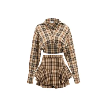 COVT Two Piece Skirt Sets Women's