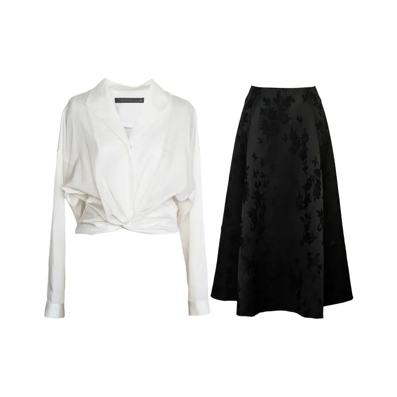 ROEYSHOUSE Two Piece Skirt Sets Women's-0