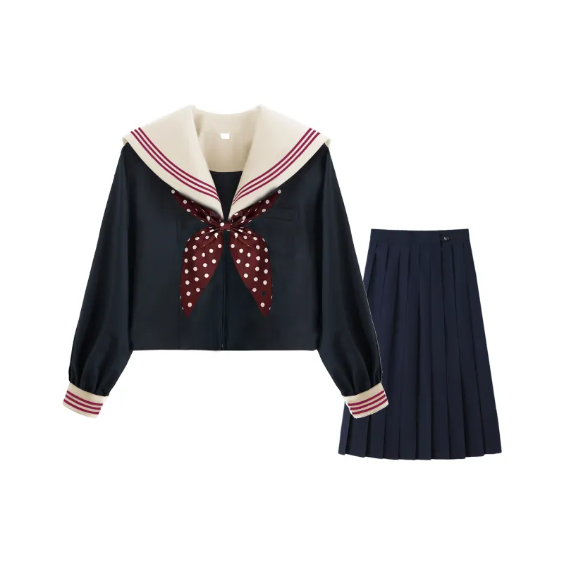 Luohua Candy Two Piece Skirt Sets Women's-6