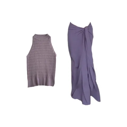 GLEE DIARY Two Piece Skirt Sets Women's