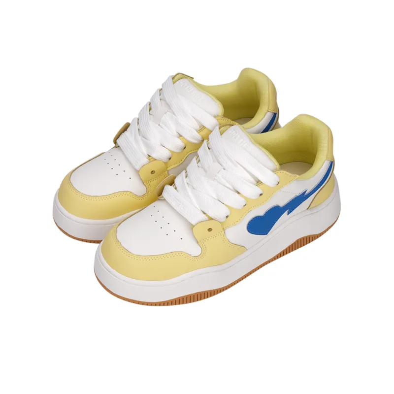 BOLTHEAR x AND U Anti Slip And Wear Resistant Height Increasing Low Top Skateboard Shoes Unisex-21