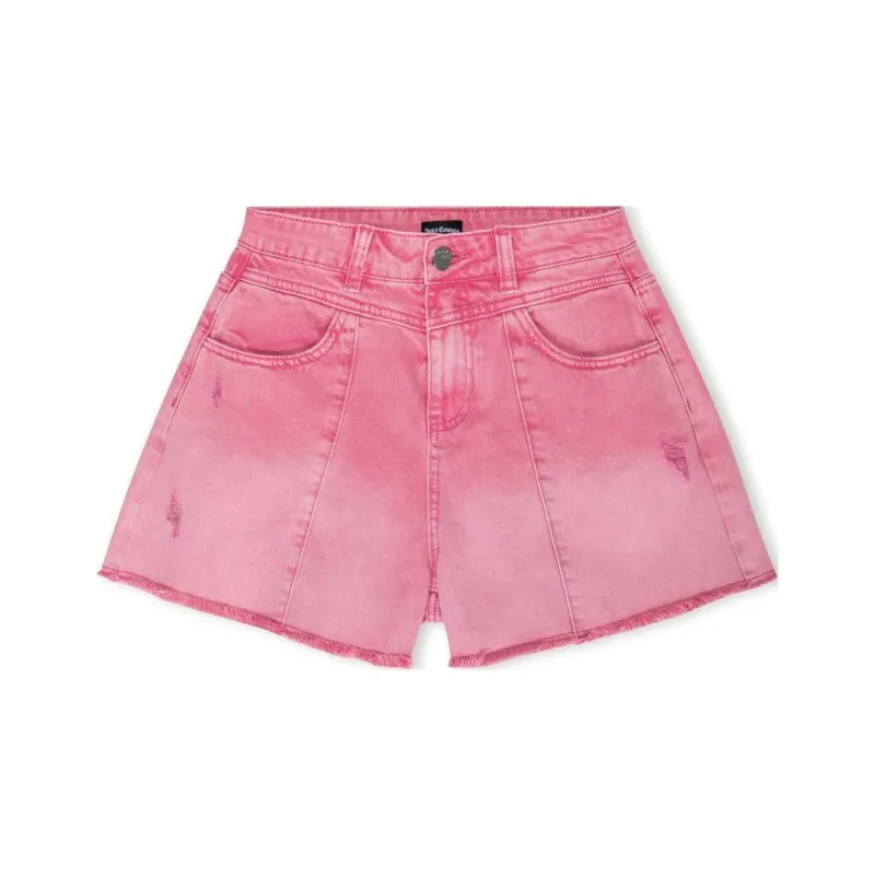 Juicy Couture Denim Shorts Women's Pink-0