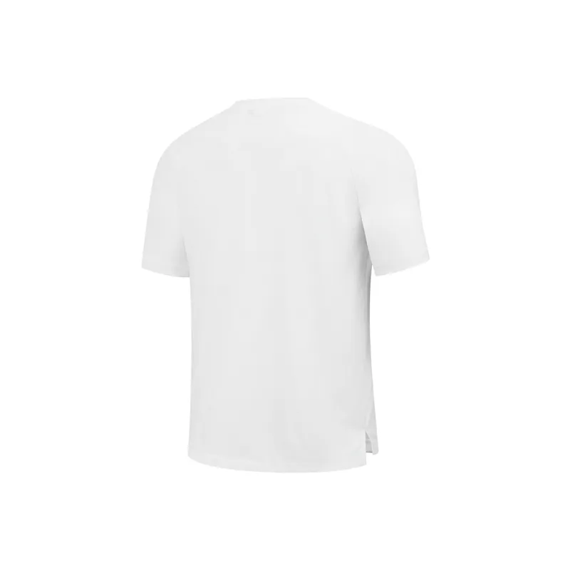 QIAODAN T Shirt Men's Jordan White/Thick Board Print-1