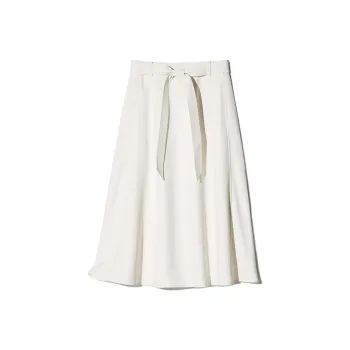 UNIQLO Casual Long Skirts Women's Ivory
