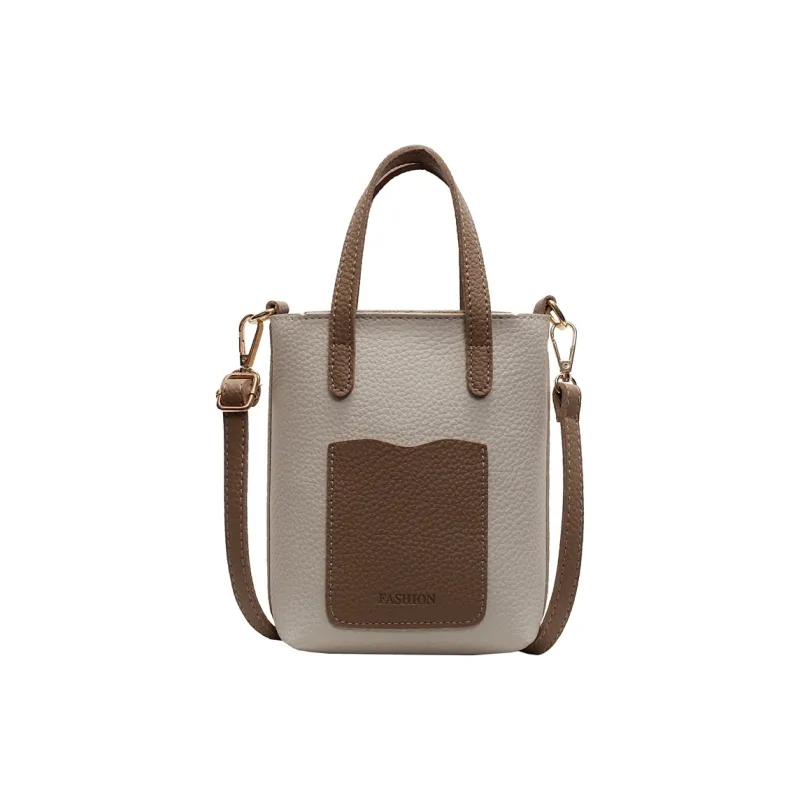 TOUTSEUL YOLO PU Shoulder Bag, Crossbody Bag, Handbag Women's White/Pink/Brown/Black-11