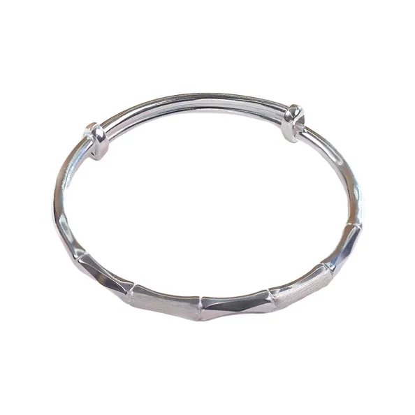 KING TAI SANG 999 Fine Silver Bangles Women's-0