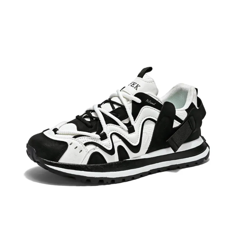PROTECTCAMEL Slip Resistant Lightweight Height Increasing Low Top Casual Shoes Men's-8
