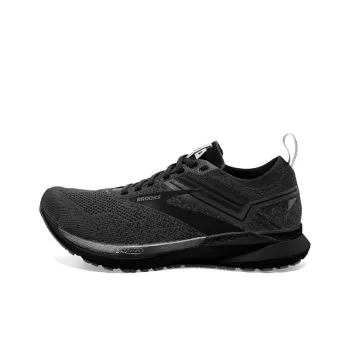 Brooks Anti Slip Wear Resistant Low Top Running Shoes Women's Black