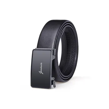 Jeccieziio Cow Leather Belts Men's Gunmetal Width 3.8cm, Writing A Greeting Card, Printing Photos