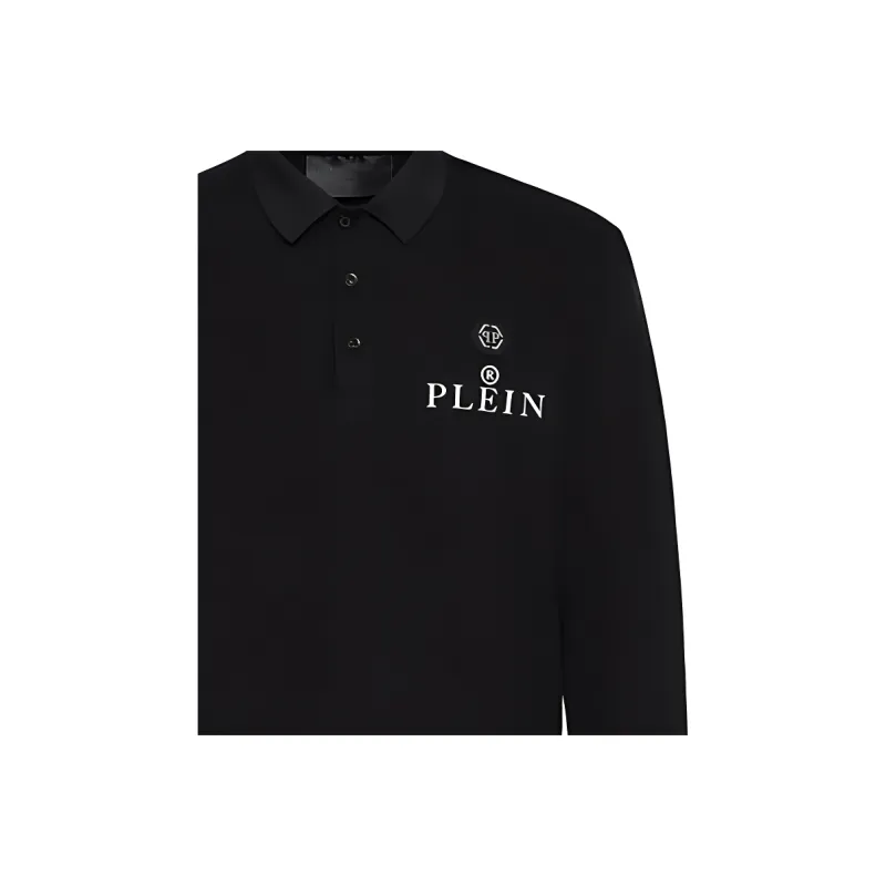 PHILIPP PLEIN FW22 Polo Shirt Men's Black-4