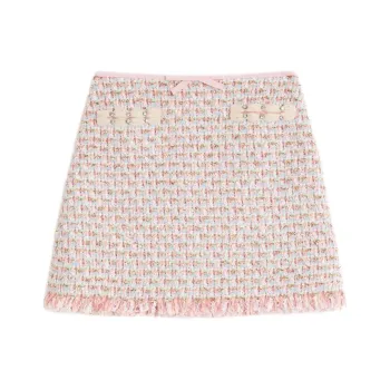 Valentino SS25 Casual Short Skirts Women's Pink