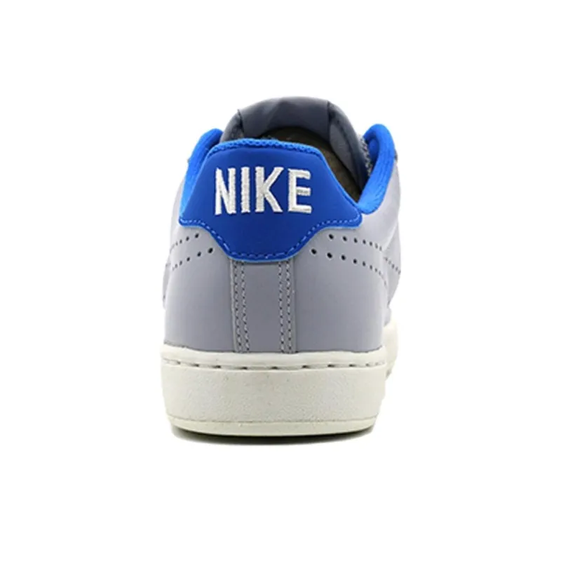 Nike Tennis Classic Cushioning, Wear Resistant Low Top Tennis Shoes Men's Blue Gray-2