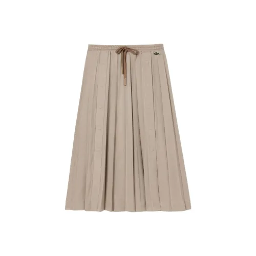 LACOSTE Pleated Maxi Skirt