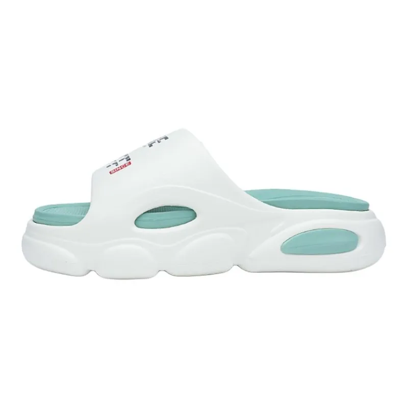 Le Drag Outerwear Slippers White Black-1