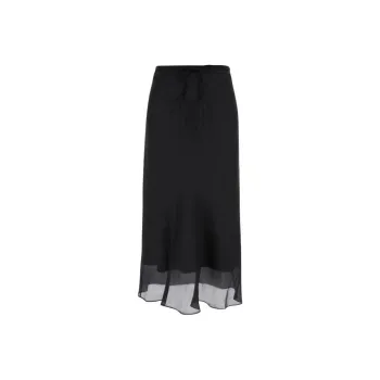 Dunst Casual Long Skirt Women's Black