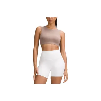 Lululemon SleevelessCrewneck Soft Foam Cup Light Support C/D Cup Sports Underwear Women's
