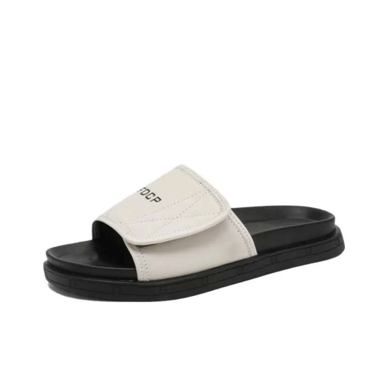 BARDILEV Slip Resistant Abrasion Resistant Cushioning Slide Slippers Men's-11