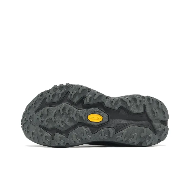 HOKA ONE ONE SPEEDGOAT 6 GTX Anti Slip Wear Resistant Low Top Running Shoes Women's Black Gray-4