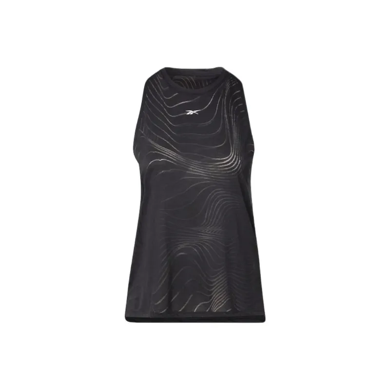 Reebok Burnout Tank Top Sport Vests Women's Black-0