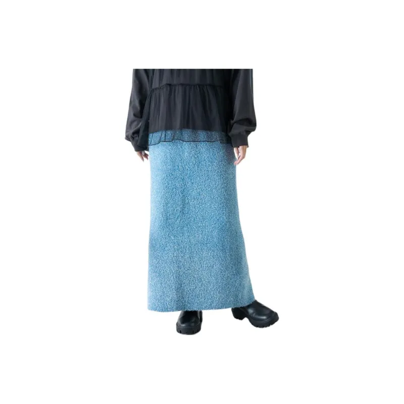FREAK'S STORE Casual Long Skirt Women's Blue-0