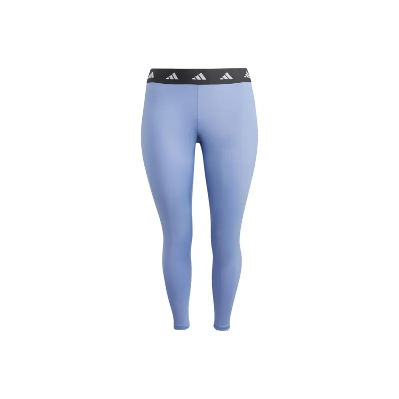 Adidas TECHFIT 7/8 LEGGINGS PLUS SIZE Athletic Trousers Women's Blue-0